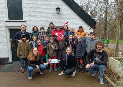 Commoosie bij eendenkooi cheque