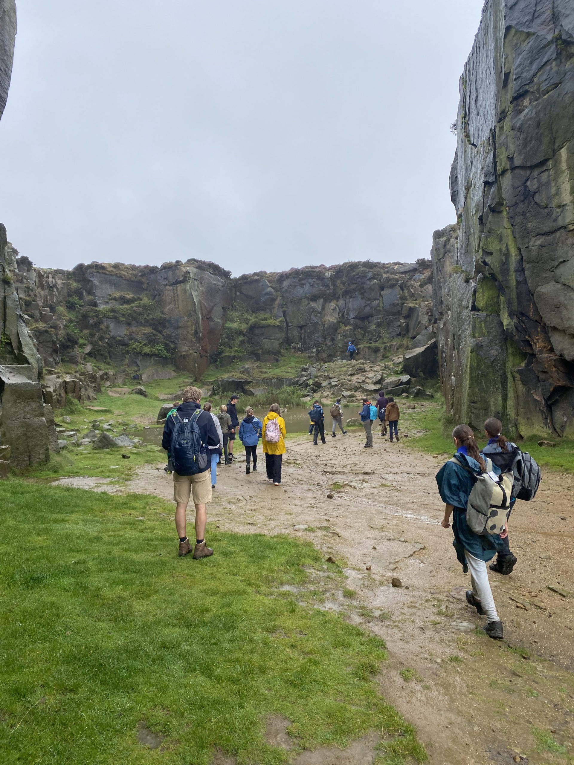 Mohicanen op de Ilkley Moors