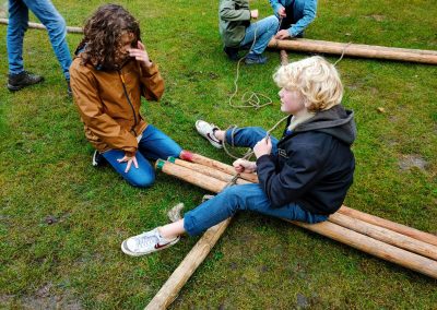 Scouts - Donkerblauwe Troep Mohicanen