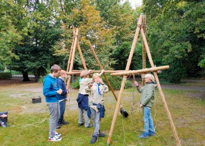 Scouts - Donkerblauwe Troep Mohicanen