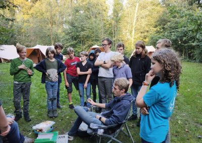 Scouts - Donkerblauwe Troep Mohicanen