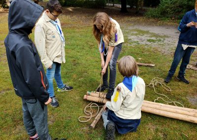 Scouts - Donkerblauwe Troep Mohicanen