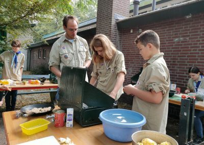 Scouts - Donkerblauwe Troep Mohicanen