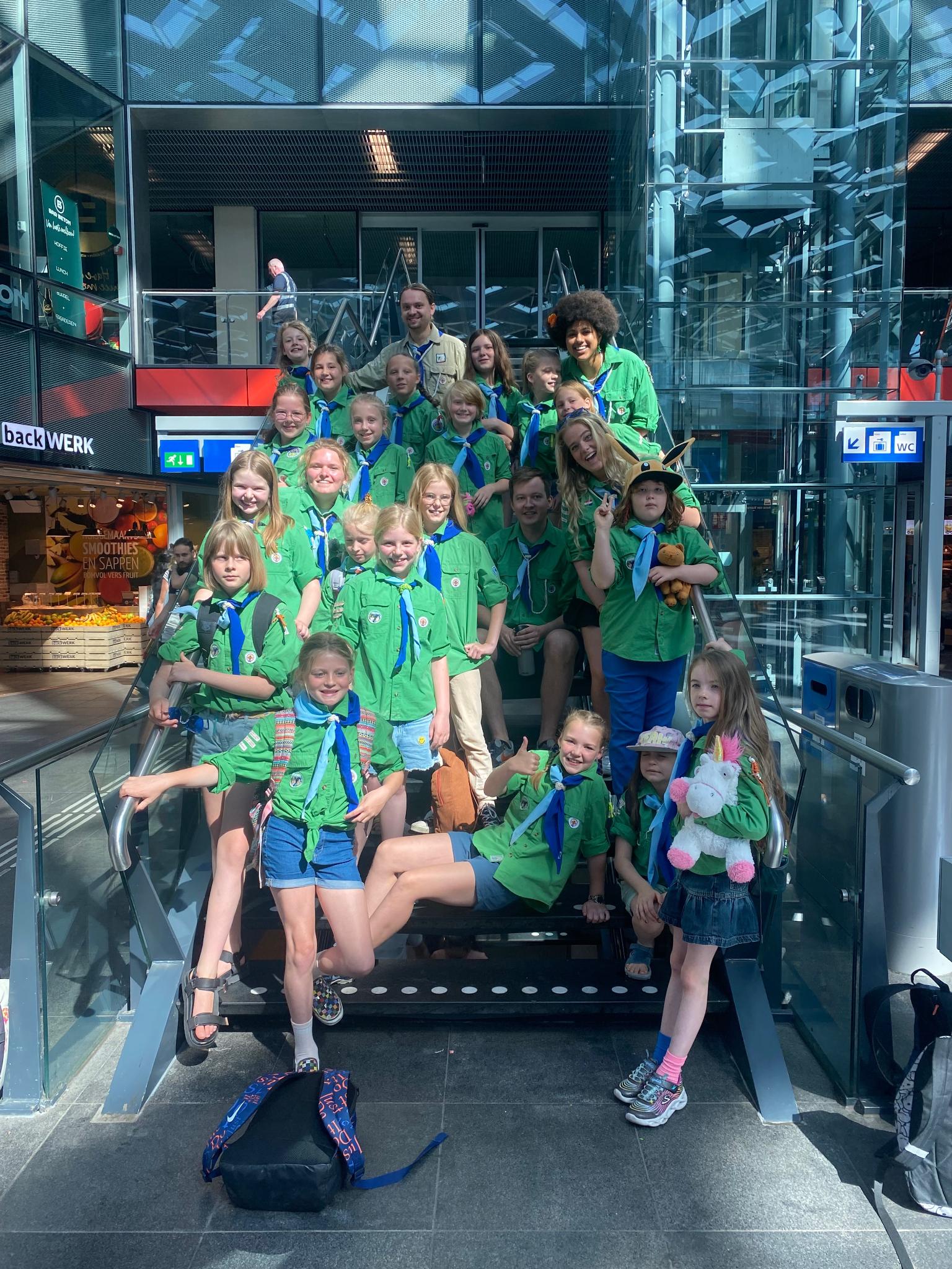 Kampverslag Sint-Jorishorde 2023 - (Scouting de Mohicanen)